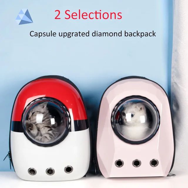 Outdoor Astronaut Bubble Pet Backpack, Portable Window Travel Bag, Breathable Space Capsule Carrier for Cat and Dog 5 Outdoor Astronaut Bubble Pet Backpack, Portable Window Travel Bag, Breathable Space Capsule Carrier for Cat and Dog 5