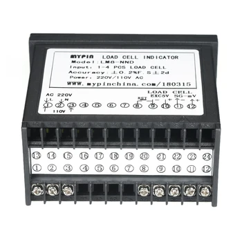 

Hot Digital LED Display Weighing Meter Load-cells Indicator 1~4 Load Cells Signals Input