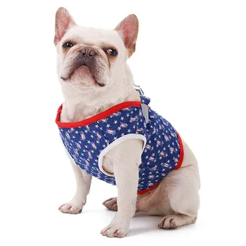 

Fashion Satin Jeans Harness for Small Medium Dogs Denim Pet Clothes Vest Puppy Chihuahua Bulldog Chest Strap Leash