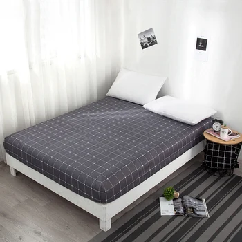 

Nordic Style Bed Sheet Mattress Protective Cover Hotel Bedskirt Decor Bedspread