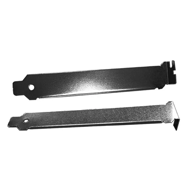 

5PCS Black Hard Metal Steel PCI Slot Covers Bracket with Screws Full Profile Expansion Dust Filter Blanking Plate for PCI 667F