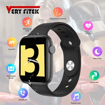 

T5 Plus IWO Smart Watch Series 5 Heart rate Blood pressure Watch Men Women Dial Answer Call Smartwatch For IOS Android Iwo 8 pro