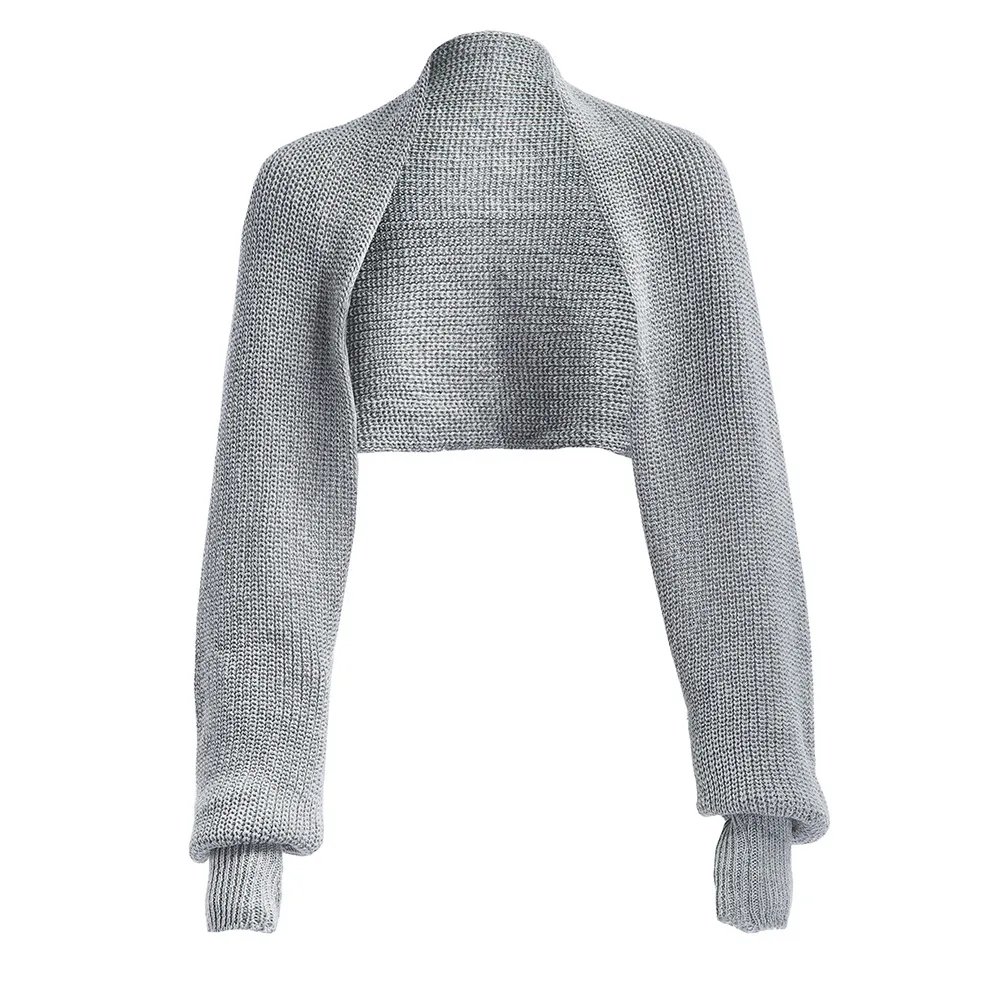Осенний Женский вязаный свитер с v-образным вырезом, трикотаж с запахом, топ, шарф, пуловер, джемпер