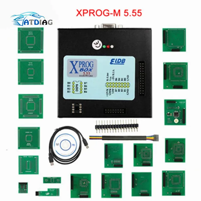 Xprog 5.55 x prog mボックス 5.55 xprog mボックスV5.55 ecuプログラマよりもxprog 5.50