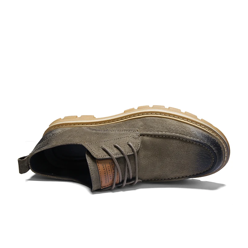 KATESEN/Новинка года; Осенняя мужская обувь; Мужская обувь Martens; повседневная обувь с перфорацией типа «броги»; Мужская обувь из натуральной кожи; повседневная обувь в деловом стиле