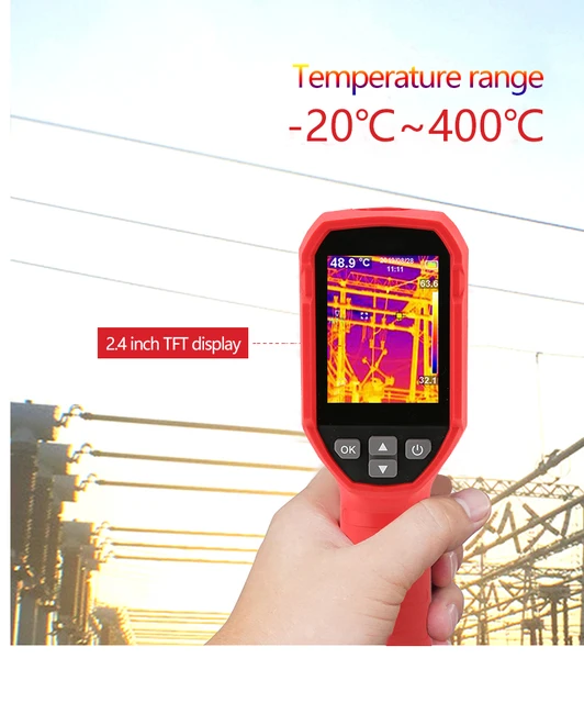 UNI T Thermal Imaging Camera UTI120S 120x90 Pixel Infrared