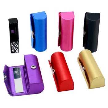 

Women Lipstick Box Retro Embroidered Fashion Cases Flower Design With Mirror Jewelry Packaging Box Hasp Cosmetic Bags Hot