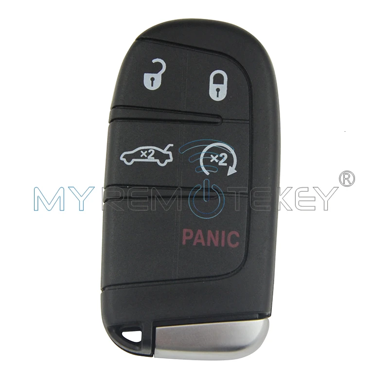 M3N-40821302 оболочка для Smart ключа чехол 5 Кнопка для Chrysler 300 Dodge Зарядное устройство Dart 2011 2012 2013 remtekey