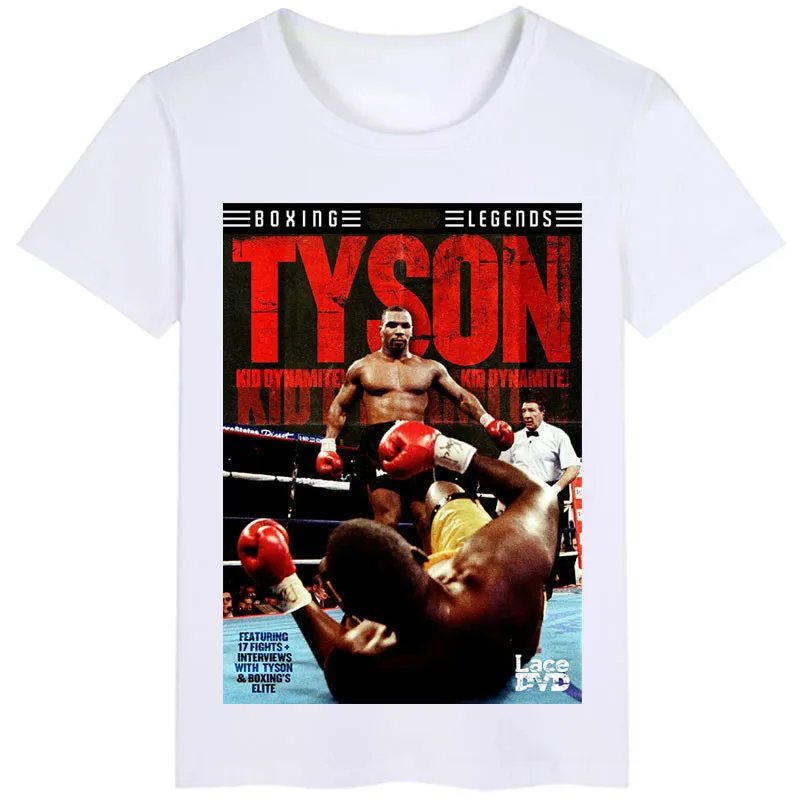 Майка Tyson Memorializes индивидуальная футболка фанаты бокса унисекс футболка|Футболки|