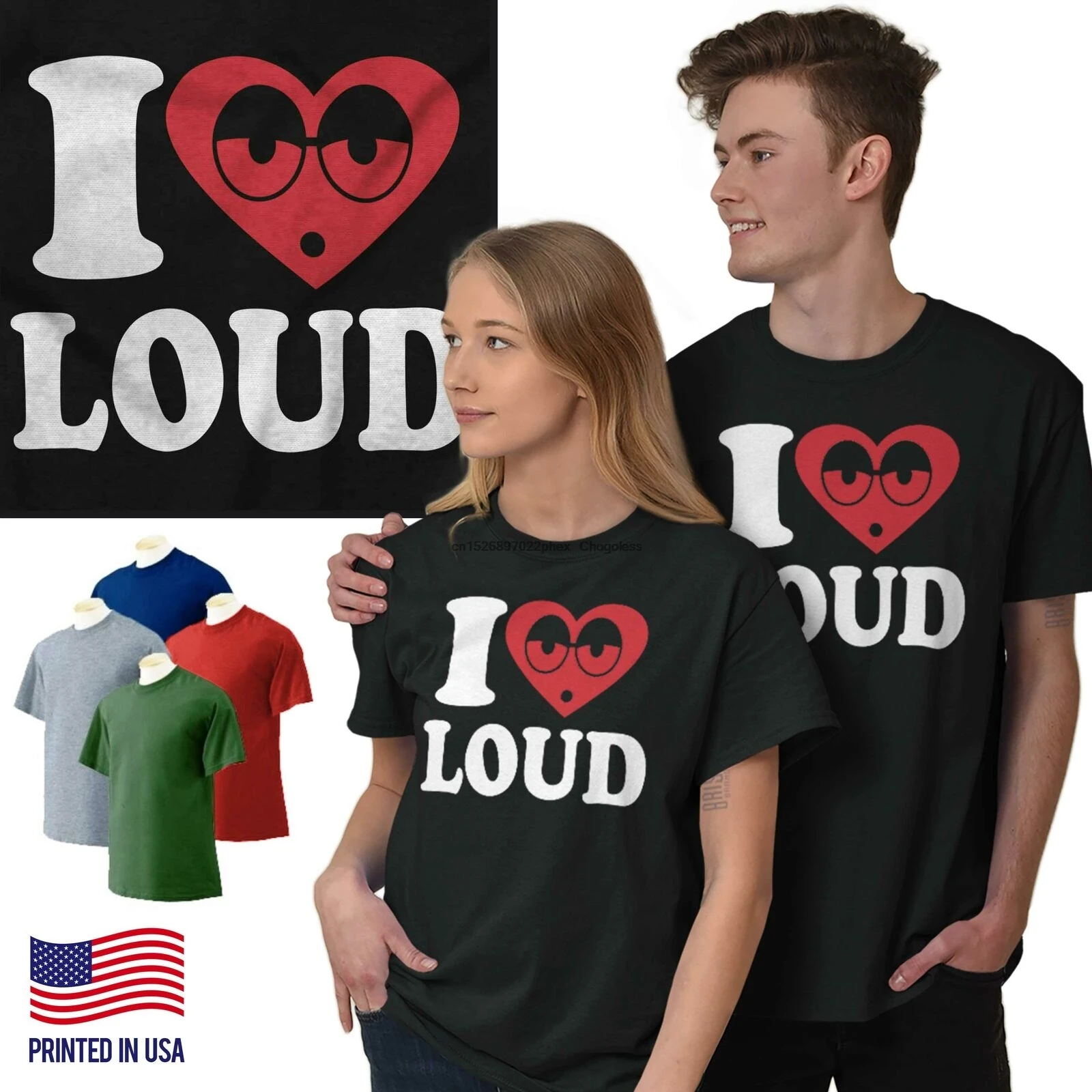 Забавная футболка I Love Loud в стиле хип-хоп с наполнителем Blunt Weed идея для подарка |