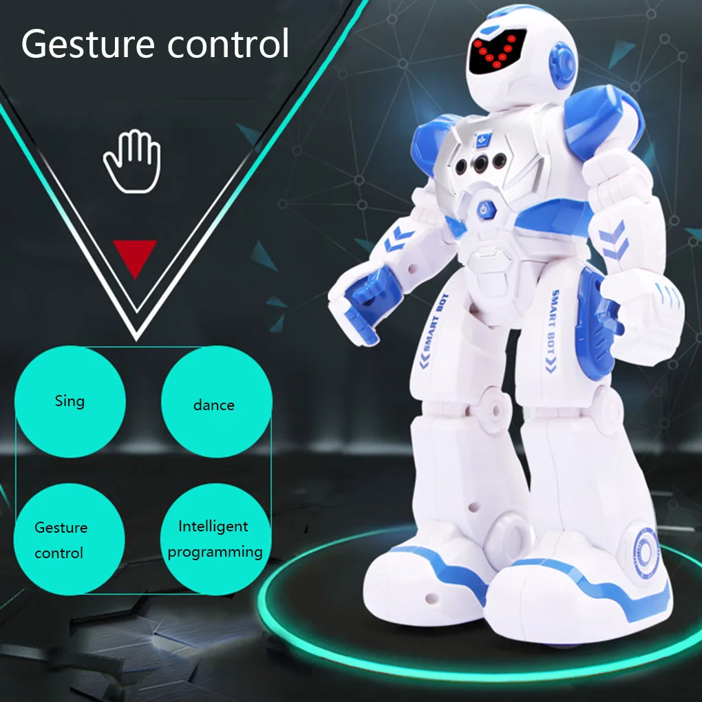 RC Smart Gesture Sensor Dance Robot Programable Inteligente Electric Sing Educational Humanoid Robotics Toys Remote Control