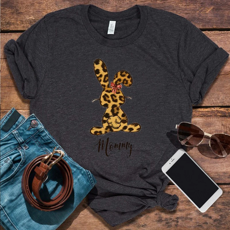 Women Easter Shirts Aesthetic Bunny 