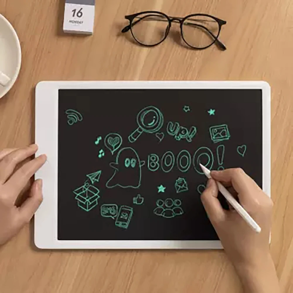 Игрушки для рисования, Xiaomi Mijia lcd планшет для письма 10/13, 5 дюймов, для детей и взрослых, универсальная электронная доска для рукописного ввода с ручкой
