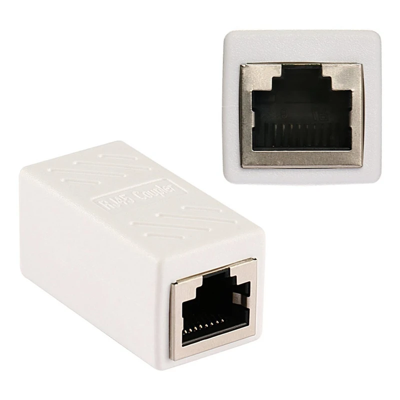 Ethernet RJ45 адаптер экранированный линейный соединитель для Cat7/Cat6/Cat5e/cat5 Кабельный
