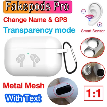 

Newest Fakepods Pro TWS 1:1 In ear Airpodering Bludetooth Earphone Wireless Earbuds Headphones Stereo Headset PK i90000 podzs3