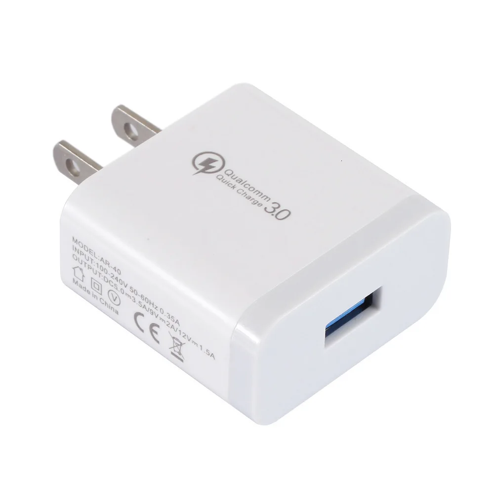 5V 3.5A QC 3,0 универсальное дорожное USB зарядное устройство для iPhone X type C Android EU US Plug Быстрая Зарядка адаптер для телефона huawei Xiaomi
