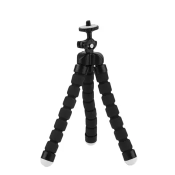

Universal Mini Octopus Flexible Small Lightweight Portable Tripod Sponge Stand Holder For Mobile Phones Cameras