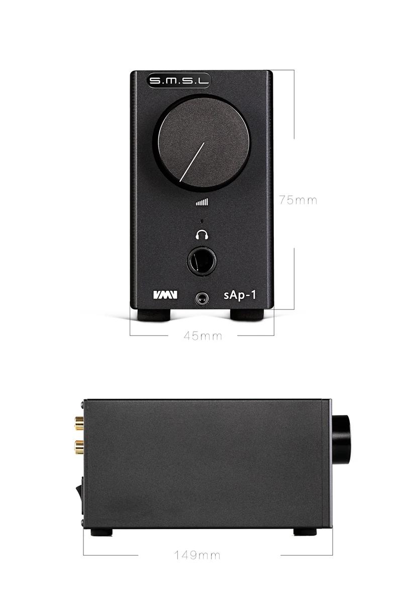 SMSL SAP-1 HiFi аудио усилитель для наушников неразрушительный с IC TPA6120A2