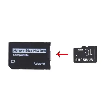 

Micro SD Adapter SDHC TF to Memory Stick MS Pro Duo Adapter Converter Card Case PDA and Digital Camera