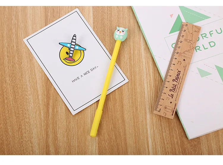 Горячее предложение! гелевая ручка для немой собаки Kawaii, креативные милые черные чернильные инструменты, канцелярские принадлежности для студентов
