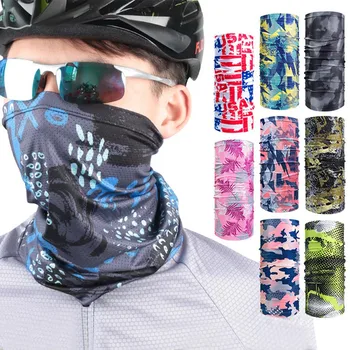 

Turban Magic Scarf Outdoor Motorcycle Bicycle Riding Headband Neck Tube Warmer Bandanas Face Mask Motorcycle Warming Mask