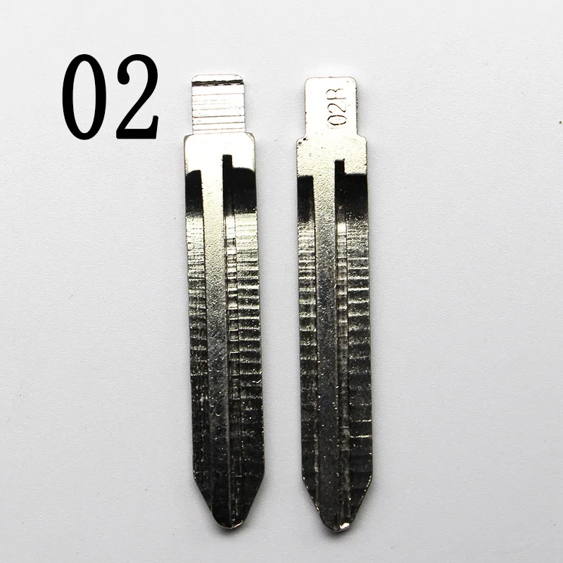 1-20#01#02#03#04#5#7#8#11#15#19#20# ключ для автомобиля embryo Автомобильный ключ Embryo замена головки ключа - Цвет: 02