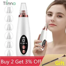 Перезаряжаемый вакуумный аппарат для удаления черных точек лица вакуумный аппарат для очистки пор носа акне уход за кожей лица красота всасывающее устройство