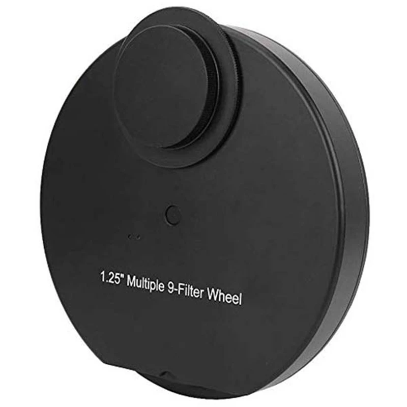Astronomical Telescope 1.25-Inch Manual Filter Wheel Colour Filter Fittings 9-Piece