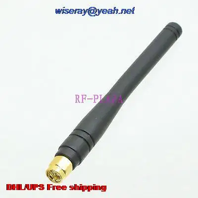 DHL/EMS 100 шт. 2,4 г Антенна 2,4 ГГц 2,4 г 3dBi GPRS GSM SMA штекер для беспроводной связи с один год warranty-A1