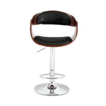 

2Pcs/Set Bar Chair Leisure Leather Swivel Bar Stools Chairs Height Adjustable Pneumatic Pub Chair Home Office Kitchen Chair