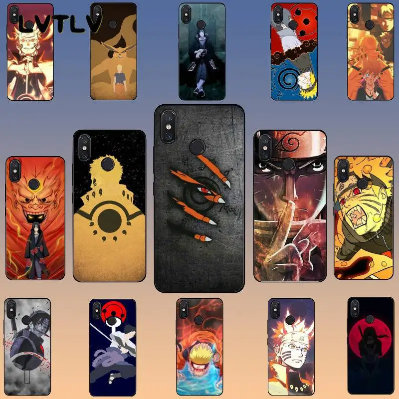 LVTLV Аниме Наруто Akatsuki новое поступление черный чехол для мобильного телефона Xiaomi