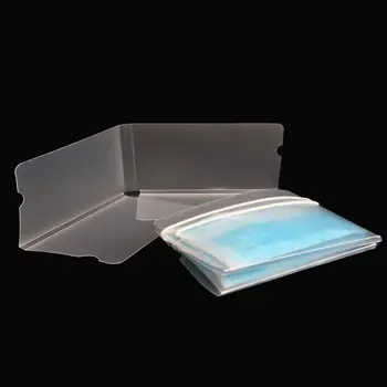 

10pcs Disposable Mouth Face Mask Storage Clip Container Reusable Safe Storage Dustproof Portable Safe Pollution-Free Storage