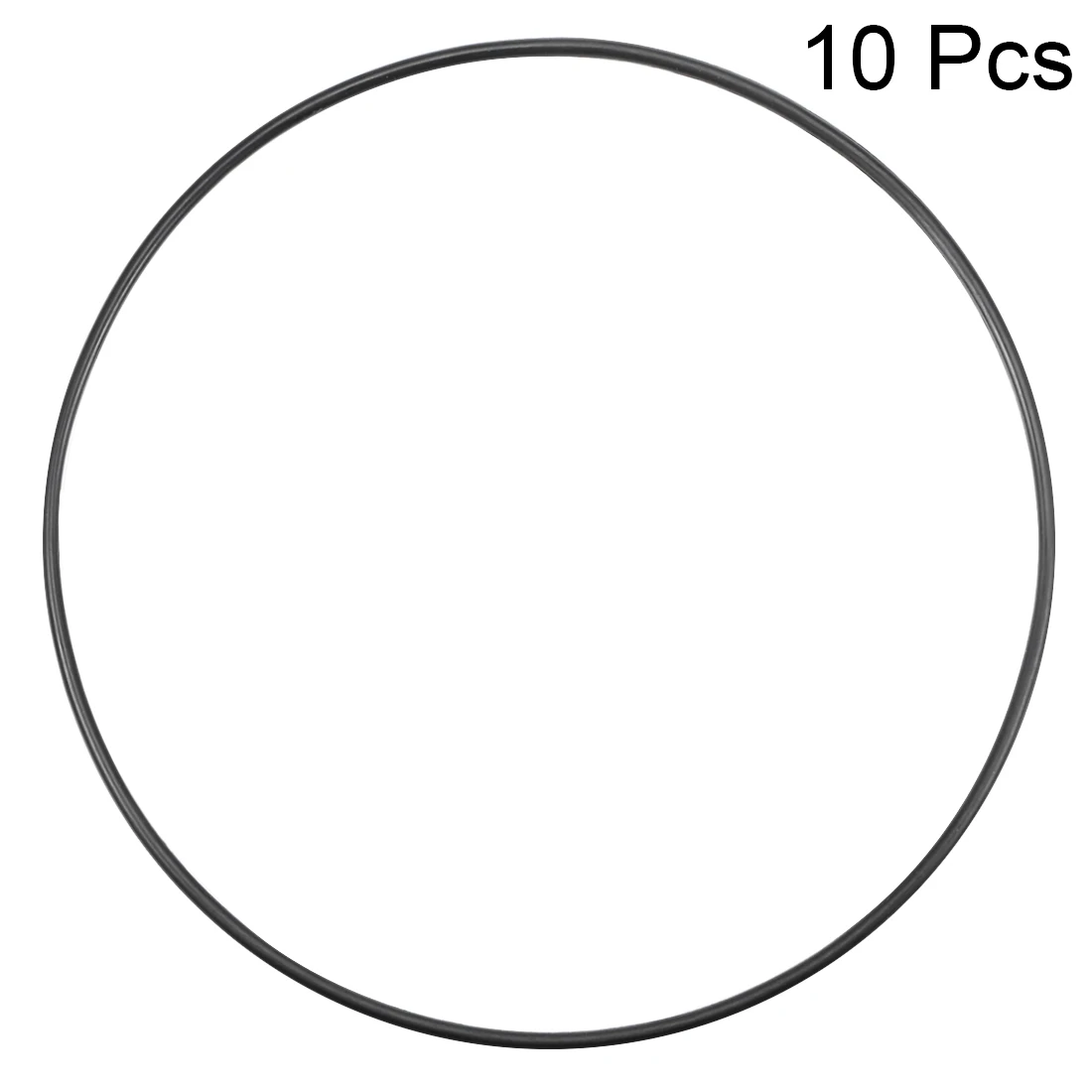 Uxcell 10 шт. уплотнительное кольцо из нитрильной резины 53,64-171,12 мм внутренний диаметр 2,62 ММ ширина уплотнительная прокладка для нефтяных масел смазки спирт черный