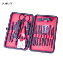 1 Набор Пинцет ногти из нержавеющей стали, ножницы для стрижки, пинцет, нож, резак для маникюра, набор для педикюра, маникюрные инструменты