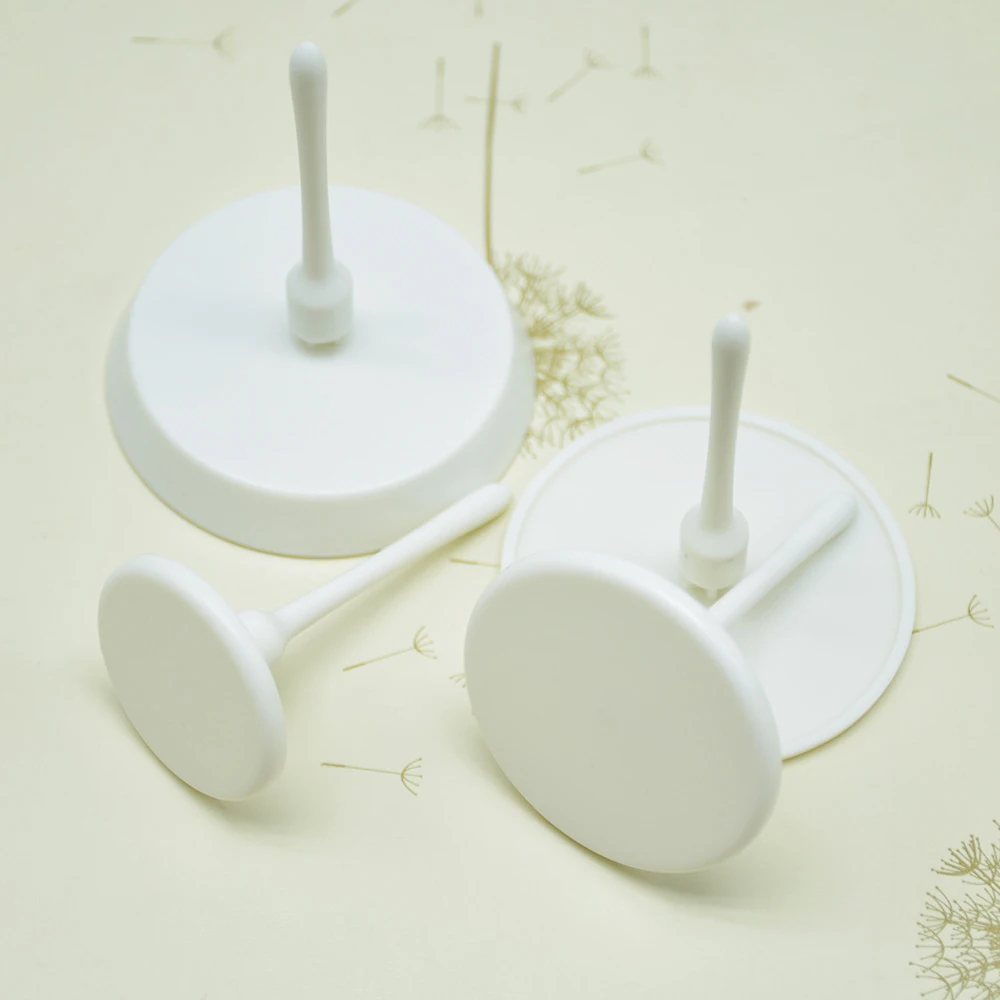 4pcs Baking Piping Stands Tools DIY Ice Cream Cake Fondant Decorating Tools Cake Flower Nails Rose Flower Torus Tray Baking Tool
