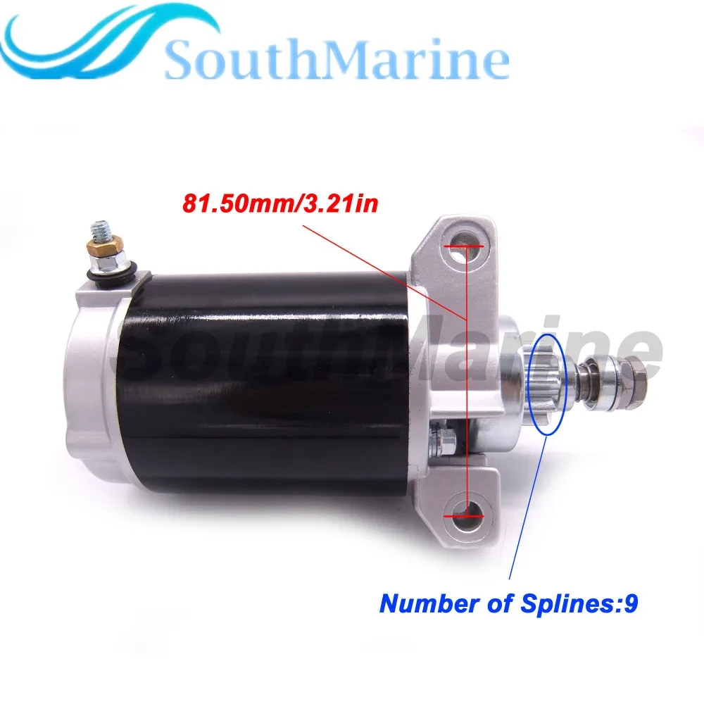 Лодочный мотор переменного тока, 50-830308-1 В переменного тока, 50-830308T в переменного тока, 50-859169T в переменного тока, 50-888151T в переменного тока, 50-893886T стартер для Mercury Marine 25HP 4-х тактный подвесной лодочный мотор