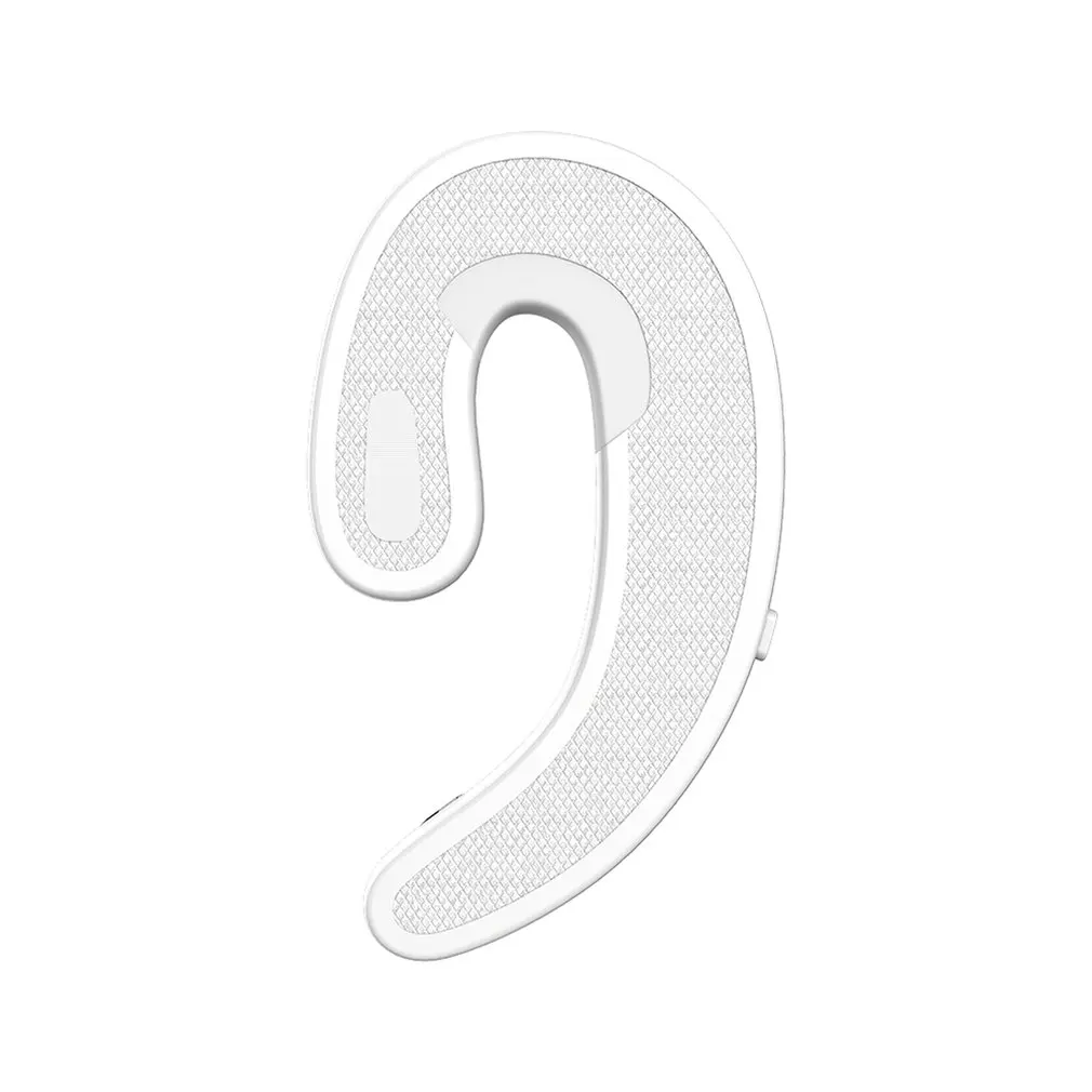 Белый T-25 Bluetooth V4.2 гарнитура для вождения, Bluetooth гарнитура, беспроводные мини-наушники с одним заушником - Цвет: Белый