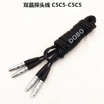 

C5C5-C5C5 Ultrasonic Probe Line Double FFA 00-FFA 00 Flaw Detector Double Crystal Data Line