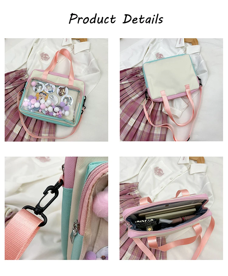JK uniform shoulder bag Sexy Shoulder bag Cute handbags for women Teen Girls Shopper bag Handbag Japanese Ita Bag Women's bag