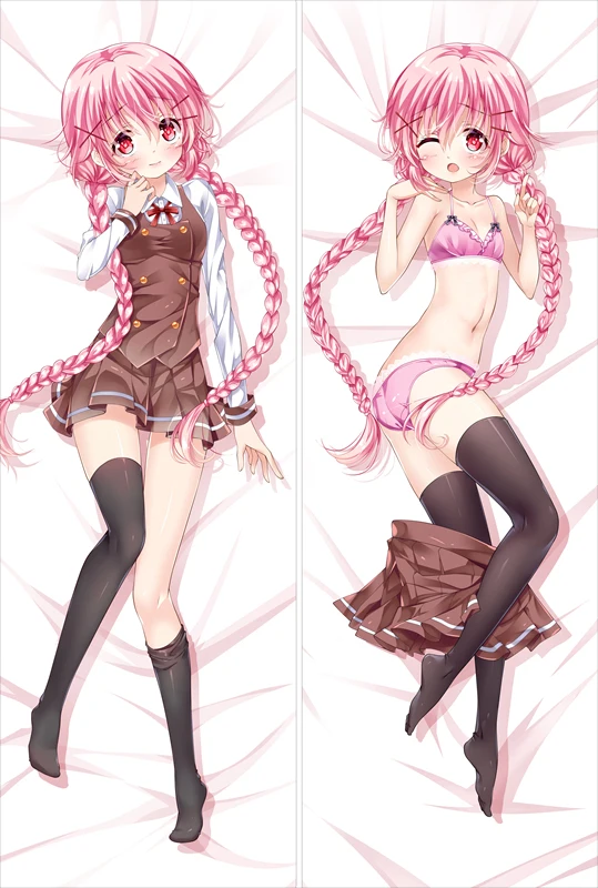 

Original Comic Girls anime Characters moeta kaoruko pillow cover koizuka koyume Dakimakura body pillowcase