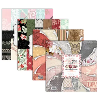 

ENO Greeting Scrapbooking Craft Paper 12inch Christmas Scrapbooking Paper Page Kit Wedding Background Paper Pack