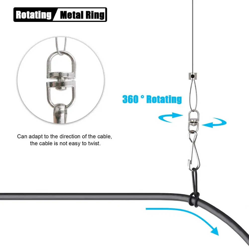 Дизайн бесшумная система шкива для кабеля виртуальной реальности HTC Vive/Vive Pro/Oculus