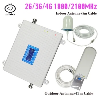

mobile amplifier signal 2G 3G 4G Smartphones signal booster gsm repeater LTE UMTS cellular data amplifier + antenna accessories