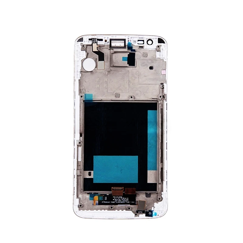 ЖК-дисплей для LG G2 D800 D802, сенсорный экран, дигитайзер, черный, белый, нет/с рамкой в сборе, замена