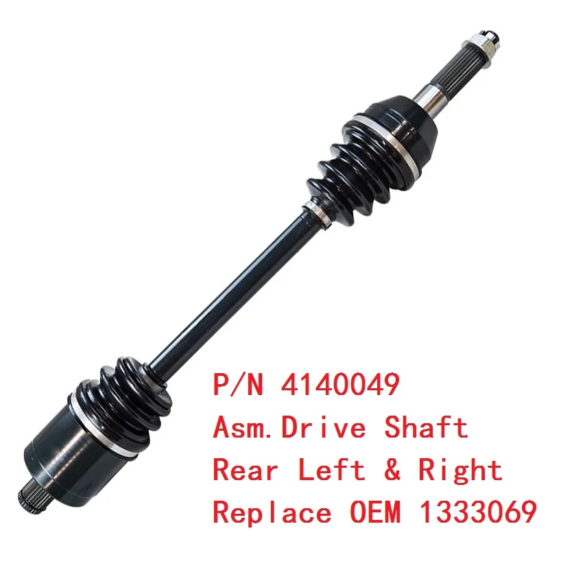 CVAxleDriveshafthalfshaftRearCVJointPlungingForPolaris