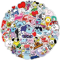 10/30/50PCS Enfants Dessin Animé Mignon Autocollants Graffiti Réfrigérateur Ordinateur Décoration de Salle De Bain Intérieure Autocollants 