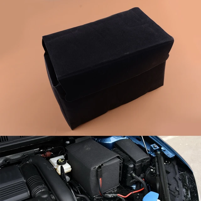 Batterie Schutzhülle Einfrieren Abdeckung Isolierende Jacke Baumwolle Box  Wärme Thermo Tuch fit für VW Passat Golf Jetta A3 Leon käfer - AliExpress