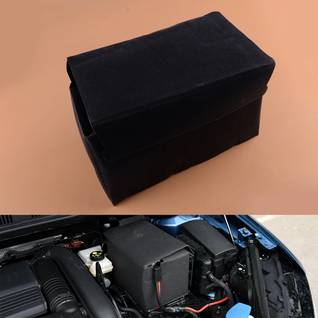 Battery Protective Case Freeze Cover Insulating Jacket Cotton Box Heat  Thermo Cloth 5n0915411e Fit For Vw Passat Golf Jetta A3 - Battery Trays -  AliExpress
