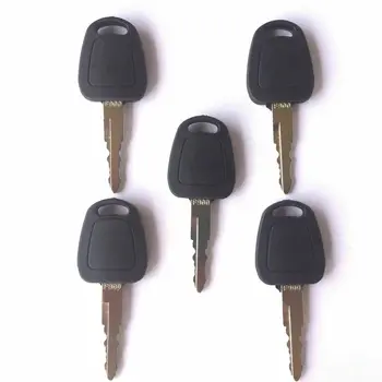 

5key For Bobcat Daewoo Doosan Terex Excavator Ignition Keys F900 K1009605B Free Shipping