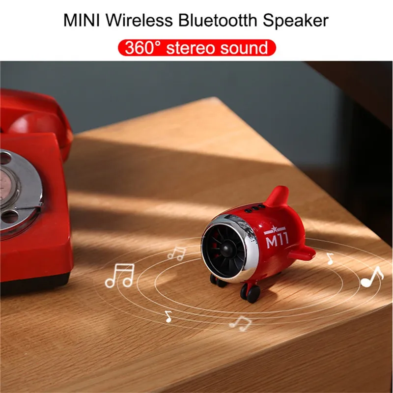 VOBERRY мини беспроводной Bluetooth динамик портативный супер бас самолет Открытый